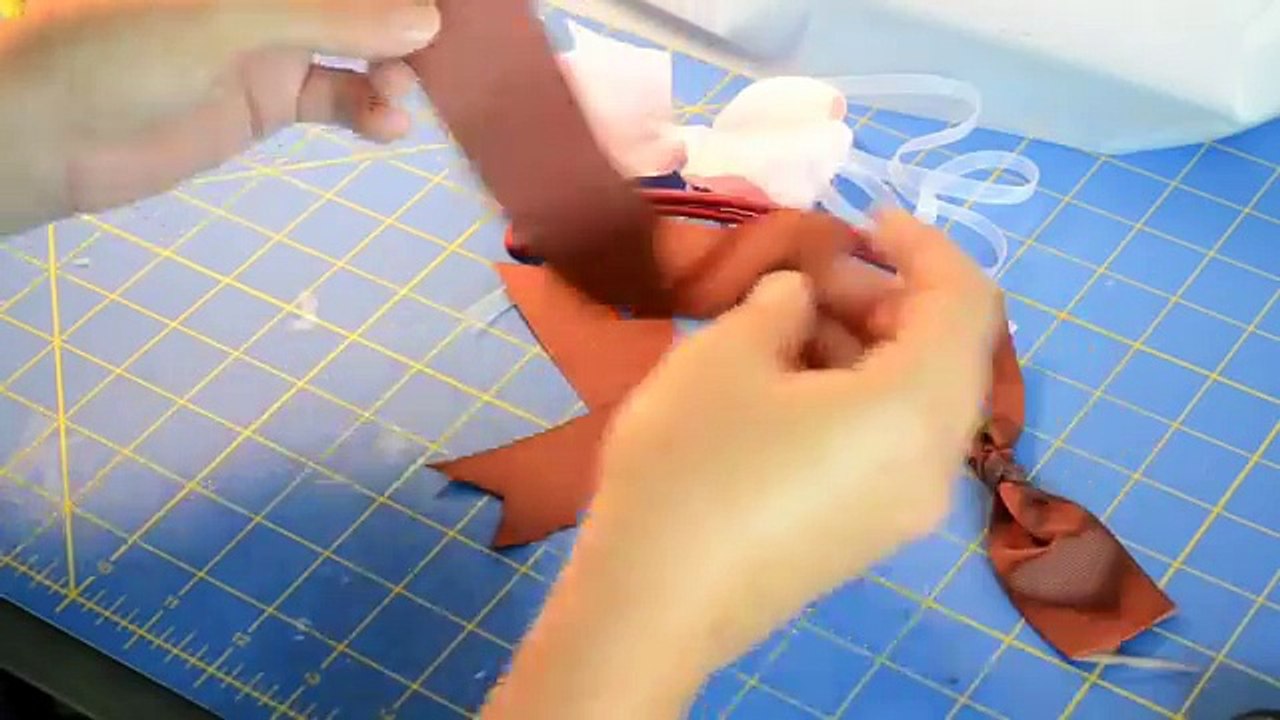 How To Add Ribbon Spikes To Hair Bows