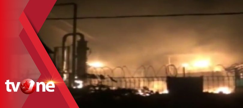 Pabrik Cairan Kimia di Bogor Ludes Terbakar