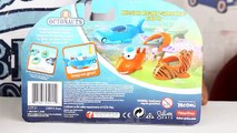 Octonauts Mission Ready Speeders GUP A & GUP B with Barnacles & Kwazii