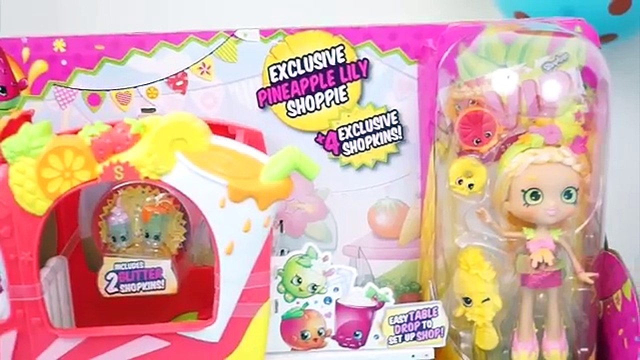 Shopkins Smoothie Truck Combo + Chef Club Juicy Smoothie Collection | TOY REVIEW | KiMMi THE CLOWN