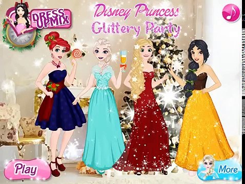 Game chọn trang phục cho Các nàng công chúa Disney lộng lẫy đi dự tiệc