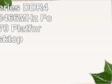 GSKILL 8GB 2 x 4GB Ripjaws V Series DDR4 PC427700 3466MHz For Intel Z170 Platform
