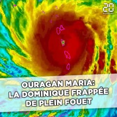 Après avoir frappé la Dominique, l'ouragan Maria se dirige vers la Guadeloupe