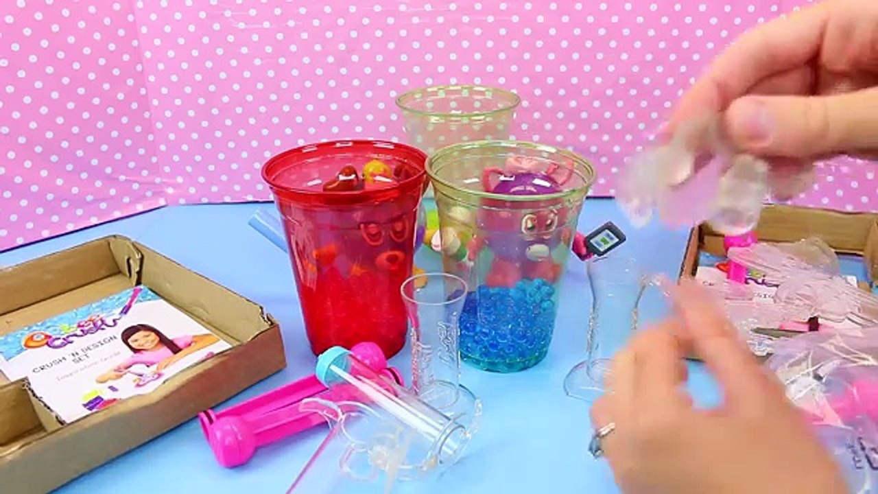 ORBEEZ CRUSH New Crush N Design Toy Make a Pet Butterfly or DIY Princess Fairy with DisneyCarToys