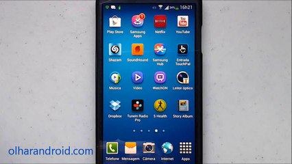 Galaxy S4 - Android 4.2.2 - Smart Stay - Smart Scroll - Smart Pause - Tutorial Português Brasil