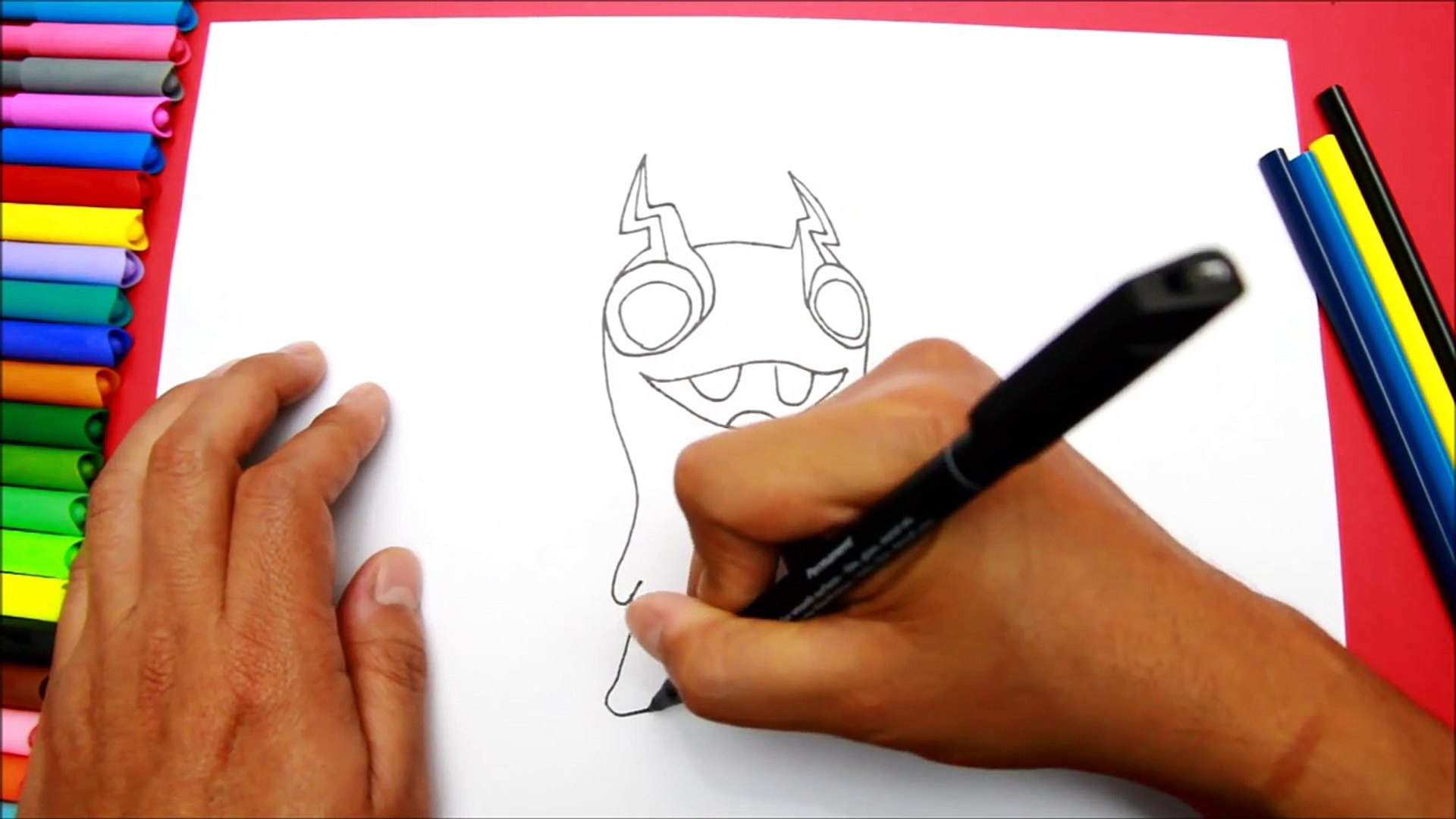 How to draw JOULES Tazerling (Slugterra) | Cómo dibujar babosa Electroshock  (Bajoterra) – Видео Dailymotion