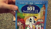 101 Dalmatians Diamond Edition Disney 2 Movie Blu-Ray Unboxing Patchs London Adventure