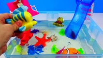 Learning Sea Animal Names Shark Toys Live Robot Fish Dory Ariel Learn Colors Children Kids Toddlers