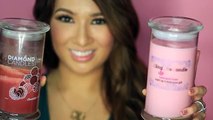 How to Make Soy Candles| Diamond Candle Inspired| Monogram Necklace Giveaway Closed