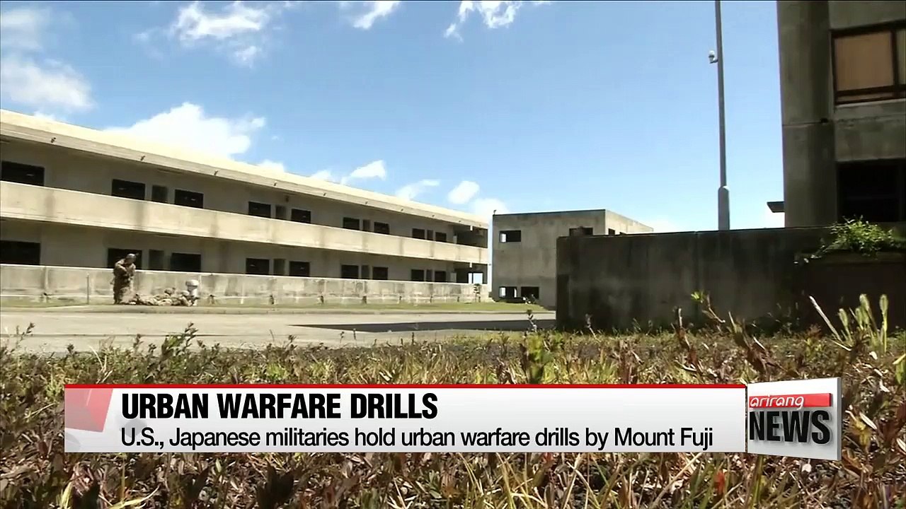 Numerous military drills held in show of force against North Korea