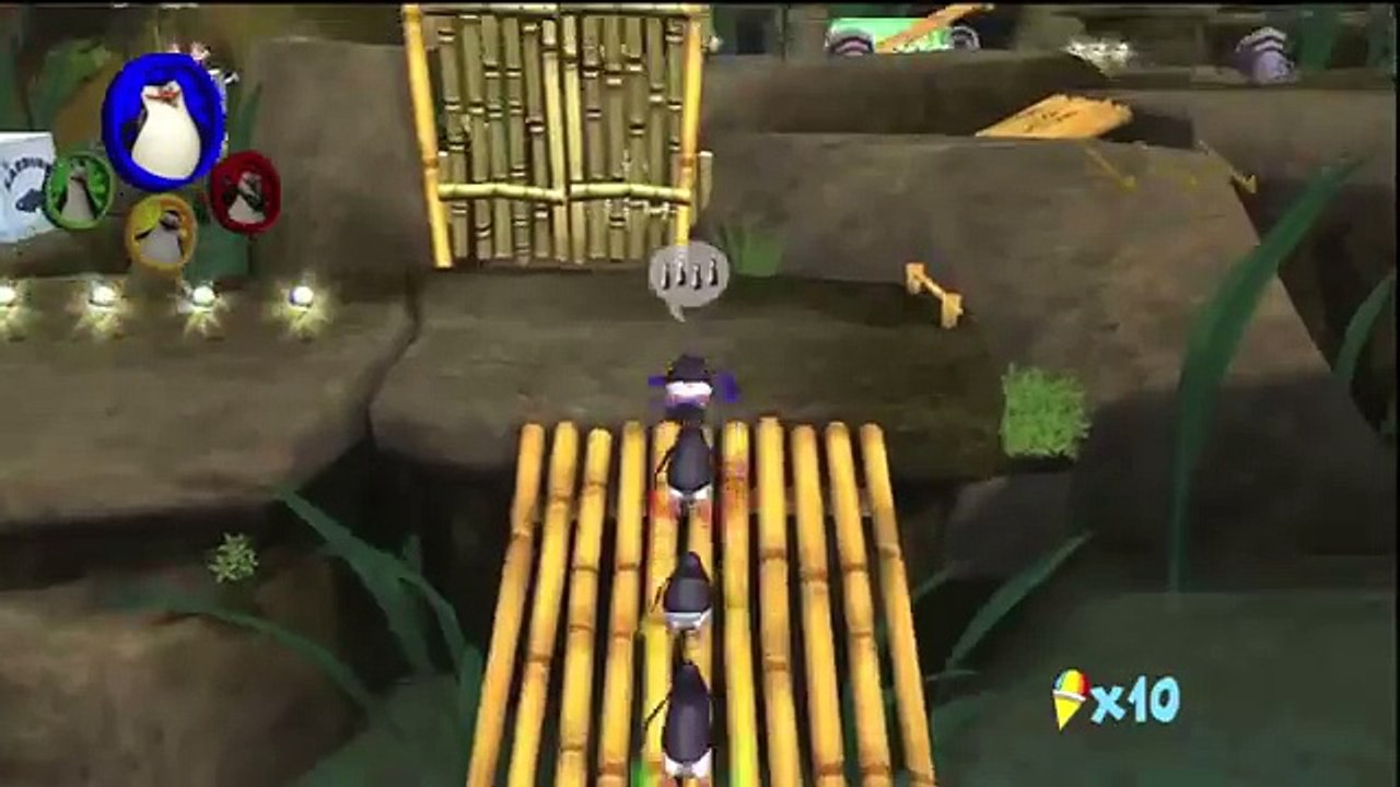 Penguins of Madagascar: DBRA! - Monkey Business Walkthrough