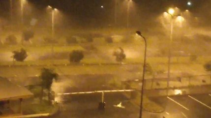 L'ouragan Maria souffle sur la Guadeloupe