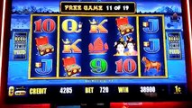 Huge win on Cash Explosion at Rivers Casino on max bet $7.20 a spin.
