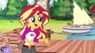CUSTOM Sunset Shimmer from Legend of Everfree My Little Pony Equestria Girls Happy Magic Toys