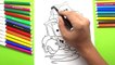 luigi and guido colouring pages from disney cars coloring book for kids