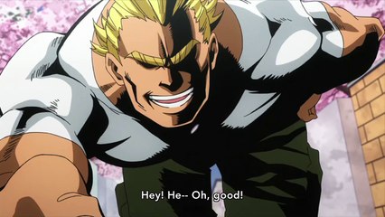 My Hero Academia Deku meets All Might