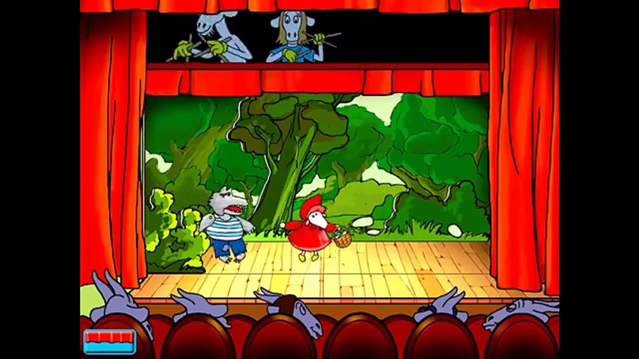 Scufita rosie si lupul cel flamand Tiki Riki Ta