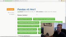 Pandas with Python 2.7 Part 1 - Downloading and dependencies