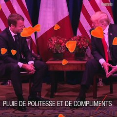 Macron et Trump à New York: pluie de politesse et de compliments