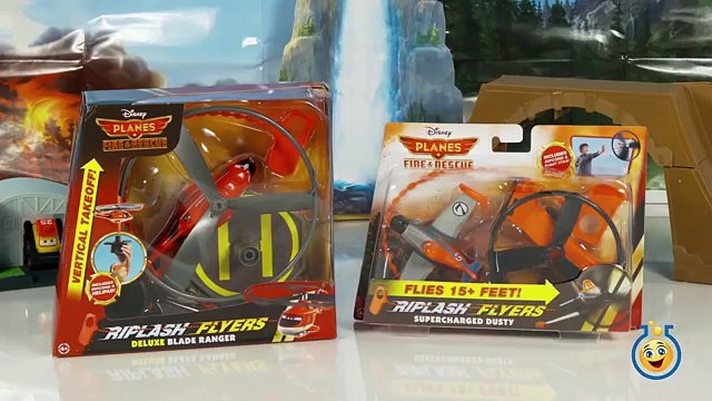 Disney Planes Fire and Rescue Toys Riplash Flyers Rip ‘N Rescue Playset Blackout Launcher Planes 2