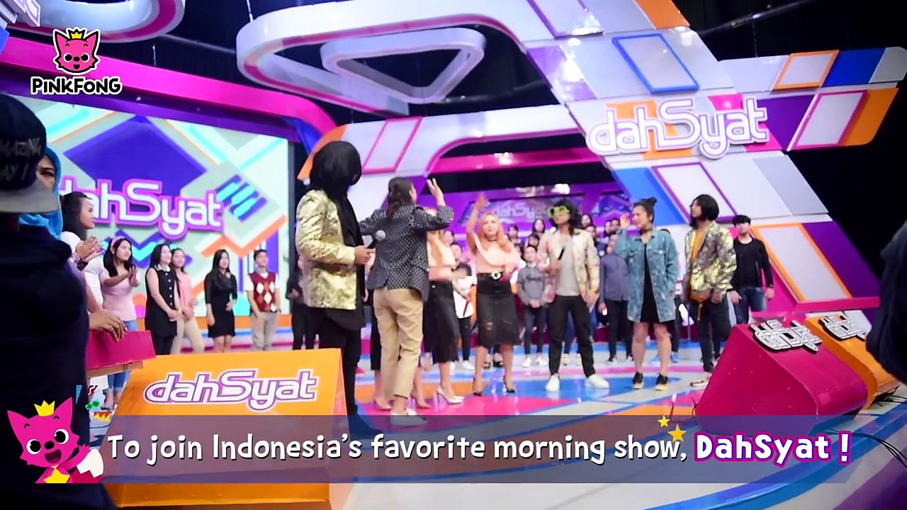 Pinkfong Around the World! - Jakarta Indonesia - DahSyat - Go #BabySharkChallenge  - Pinkfong