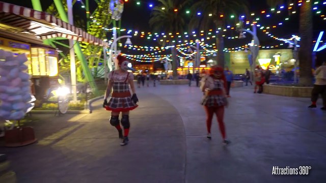 Clowns Scare Zone - CarnEvil at Knotts Scary Farm 2016 - Halloween