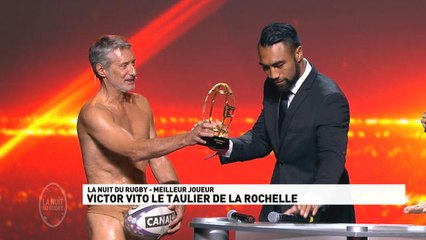 Nuit du Rugby - Victor Vito meilleur joueur