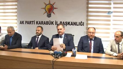 AK Parti İl Başkanı Saylar İstifasını Açıkladı