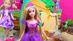 GIANT RAPUNZEL Surprise Egg Play Doh - Disney Tangled Toys Key Chain Palace Pets