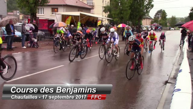 Course des benjamins Chaufailles 17/09/2017