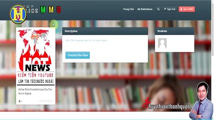 HƯỚNG DẪN ĐĂNG KÝ VÀO HỆ THỐNG WEBSITE KHOA HỌC MMO HUỲNH VĂN THANH QUAN