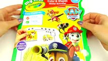 Nickelodeon PAW PATROL Coloring ROCKY with Crayola Color and Shapes Sticker Activities Book