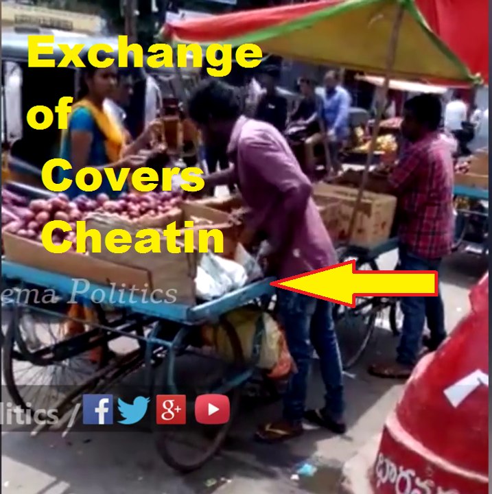 Beaware In Buying Apples ||Vendors cheat in Indian Vegetable market