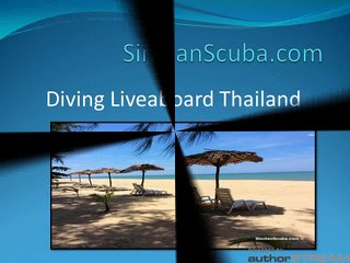 Diving Liveaboard Thailand