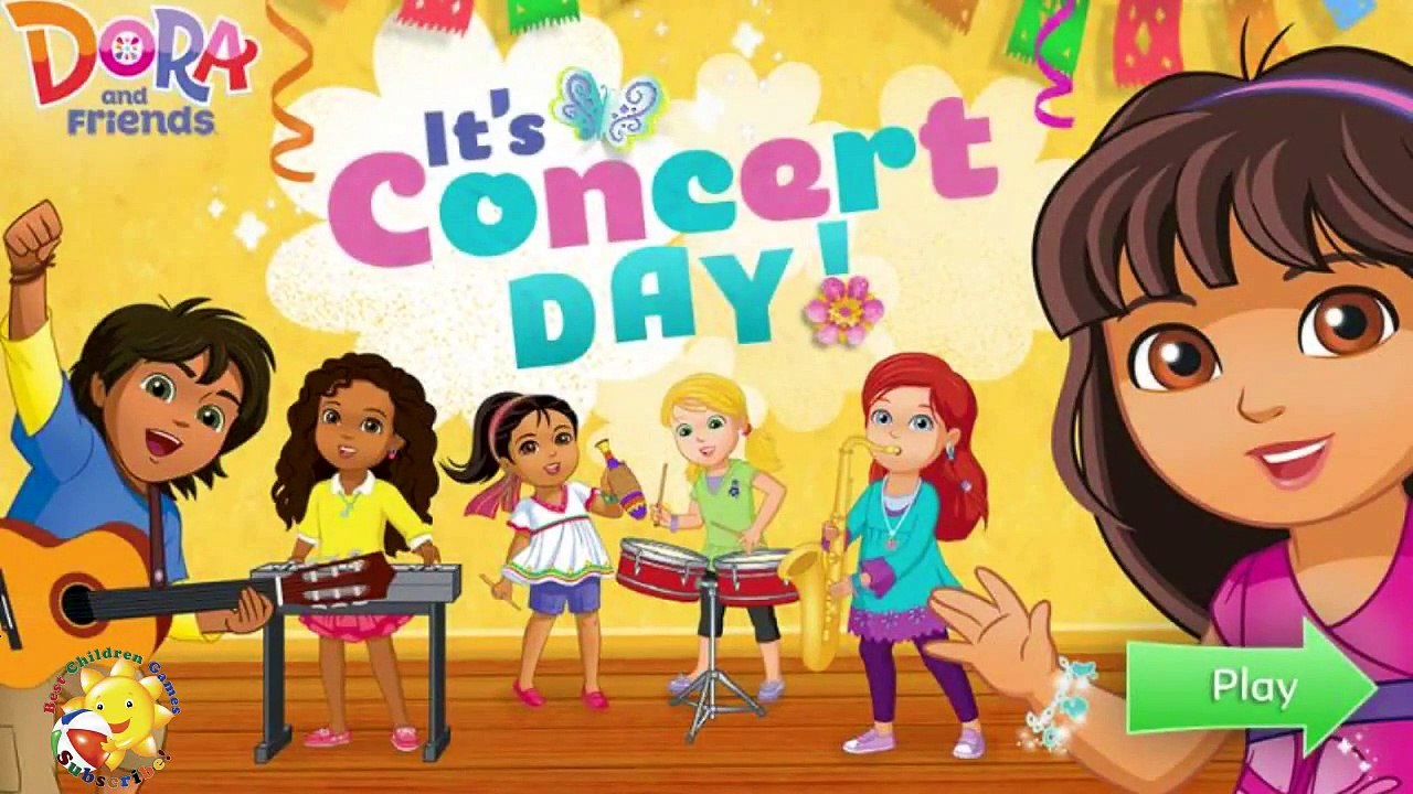 Dora and Friends  Concert Day  Dora Games  Nick Jr  - Best Children Games