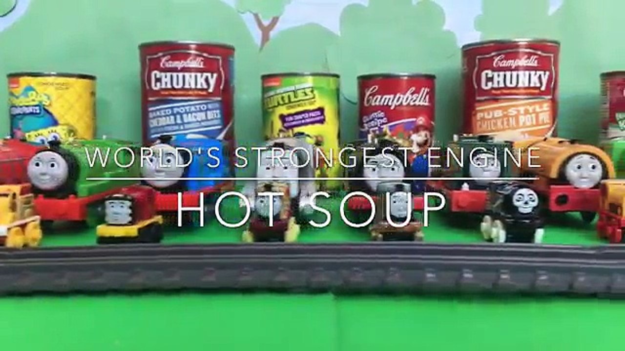 Thomas and Friends Hot Soup! - Worlds Strongest Engine Kids Toys