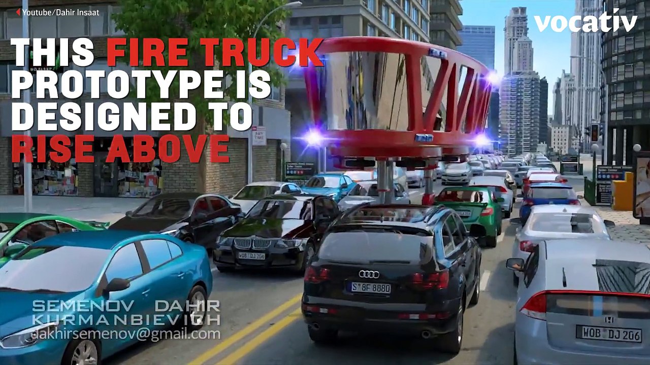 'Russia's Elon Musk' Has Created The Fire Truck Of The Future