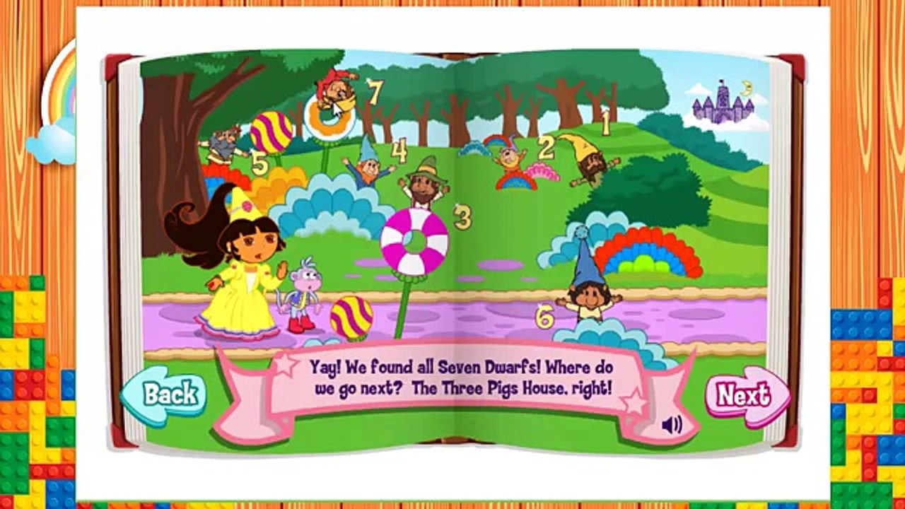 Dora la Exploradora, la Aventura de Cuento de Hadas, Capitulo Completo, Dora y sus Amigos