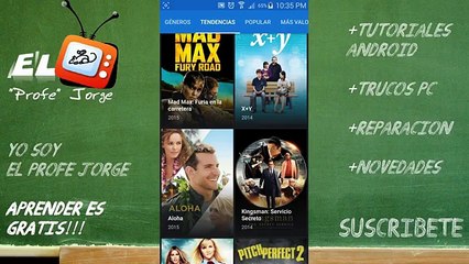 Mejor que NETFLIX GRATIS para Android Estrenos 2016 | Peliculas y Series
