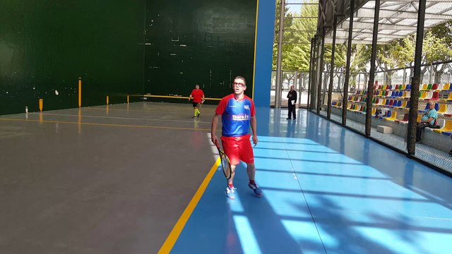 Frontenis honor Pozuelo vs Rivas 3ª partida set 1