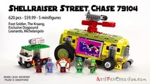 SHELLRAISER STREET CHASE 79104 - Lego Teenage Mutant Ninja Turtles Animated Building Review