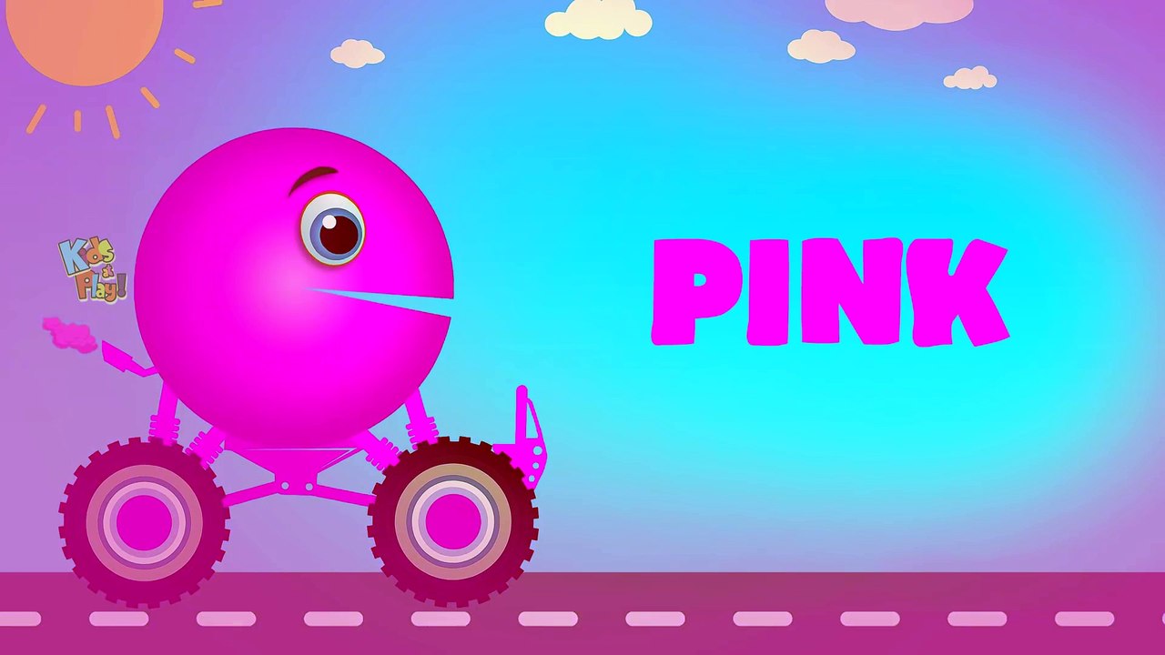 Colors for Children to Learn Quickly with Packman ☆ Learn Colors with Squishy Balls by Learn Colors 3D Family