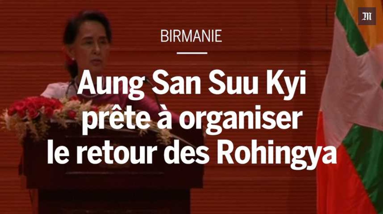 Rohingya : à la télévision, Aung San Suu Kyi refuse de parler d'épuration