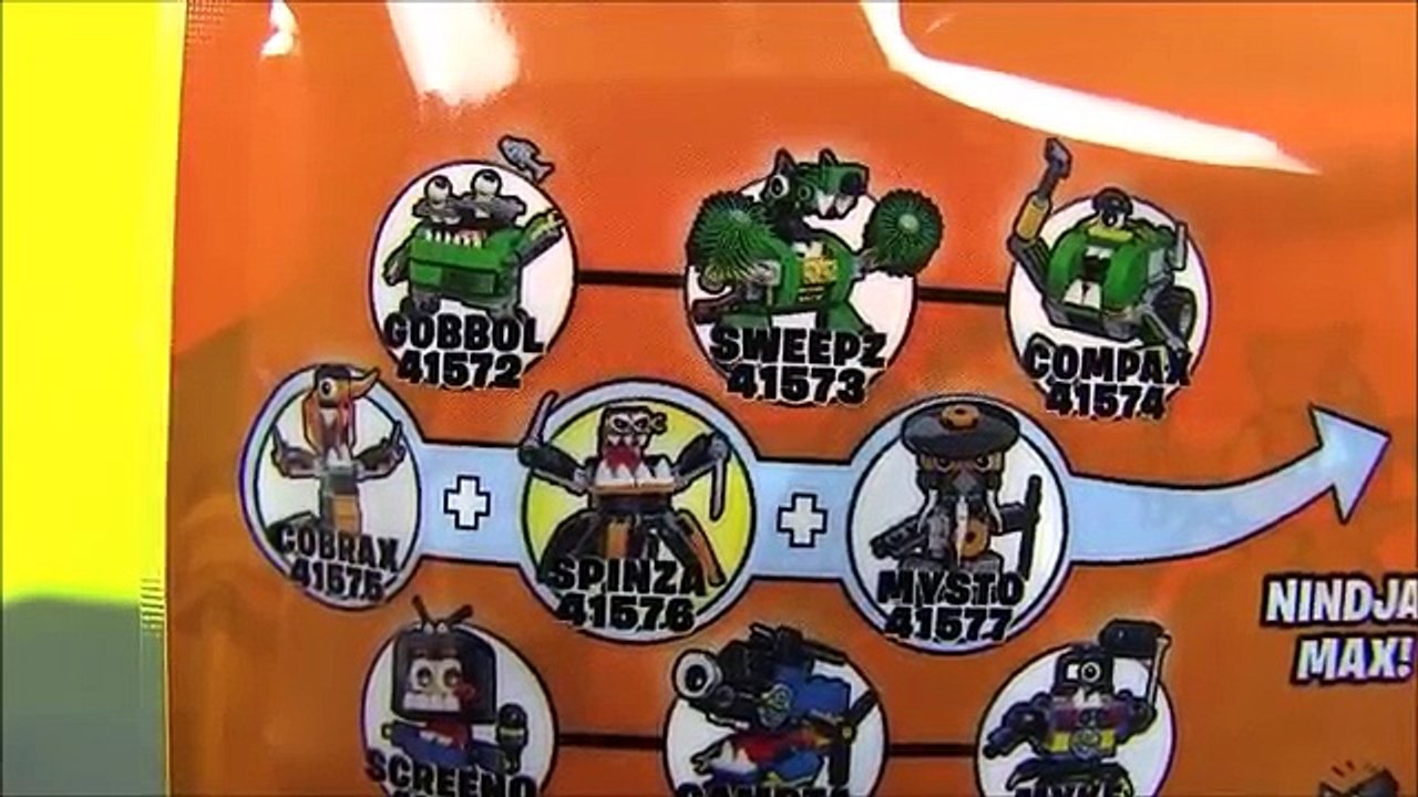 Лего Миксели Мультик! Lego Mixels Series 9 Ninja Spinza 41576 Миксель Ниндзя! Лего Мультики