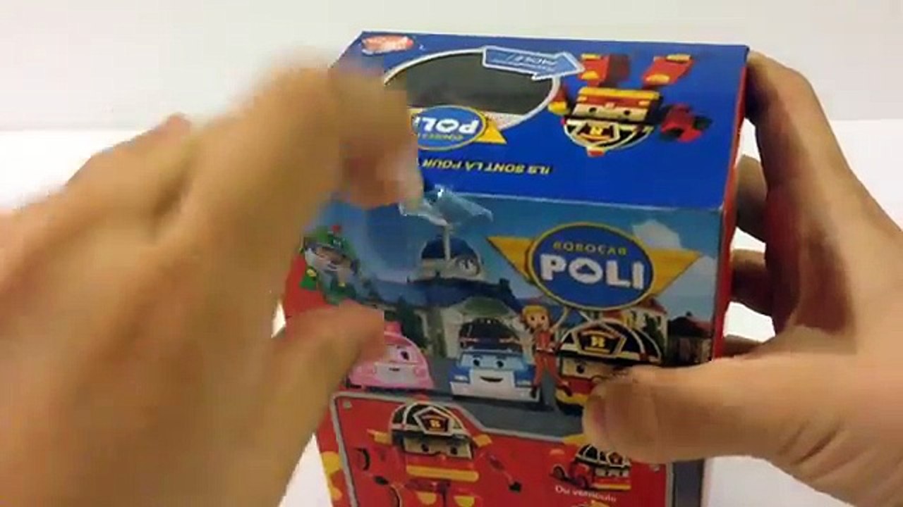 Robocar Poli Mini Transforming Roy Robot 로보카 폴리 로이 - Unboxing Demo Review