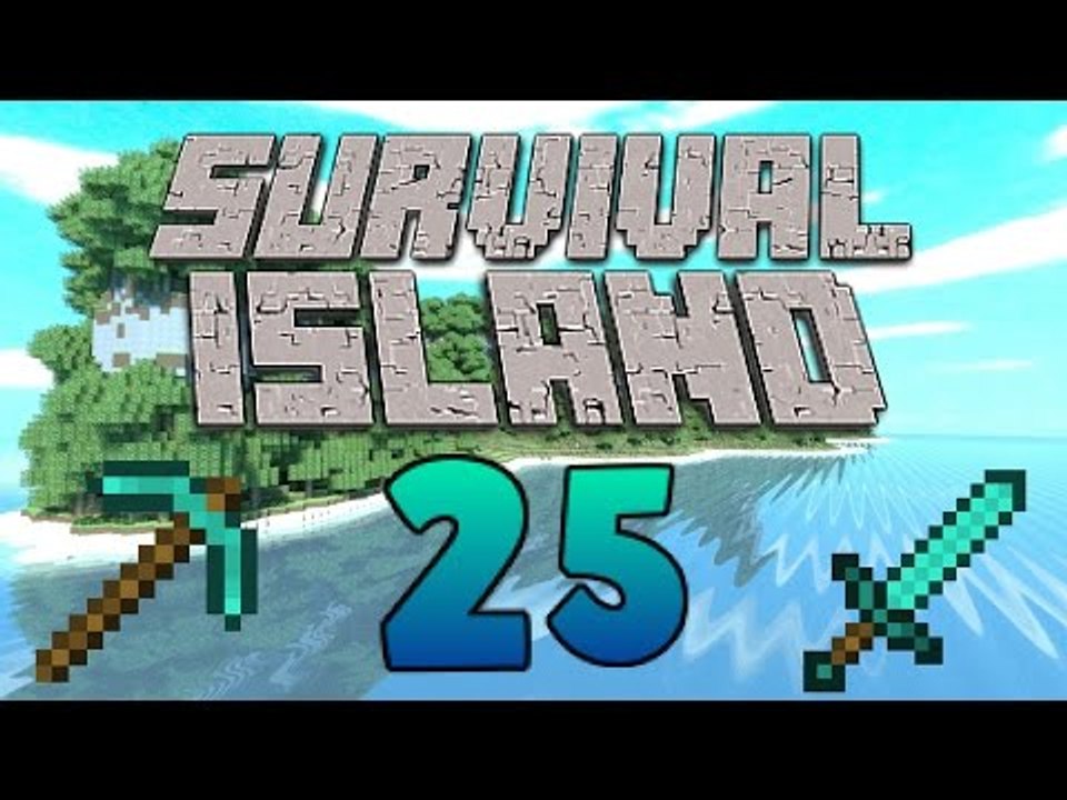 Fortune 3 Grind! - Enchanting Pickaxes! - (Minecraft Survival Island) - Episode 25