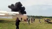 Un avion se crashe en plein meeting aérien en Russie