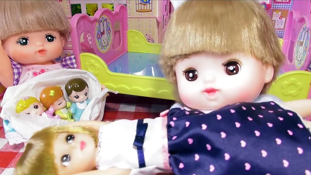 メルちゃん リカちゃん 妊娠寸劇！病院ごっこ遊び❤︎注射でお医者さんになりきり♪赤ちゃんのお世...