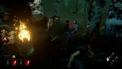 Dead By Daylight - LEAVING GORILLA BEHIND!! (Surviving with friends!)