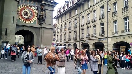 (Fancam) TWICE dancing Knock knock in Bern, Switzerland